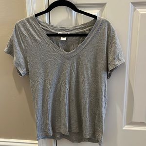 Grey V Neck